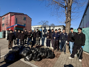사업장 인근 환경정화 활동 단체 사진